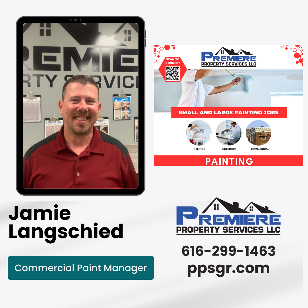 Meet Jamie Langschied: Leading Commercial Paint Excellence at Premiere Property Services