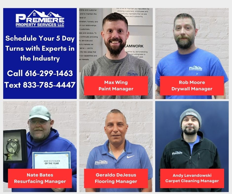 Streamline Your Property Turnovers with Our Expert 5-Day Team