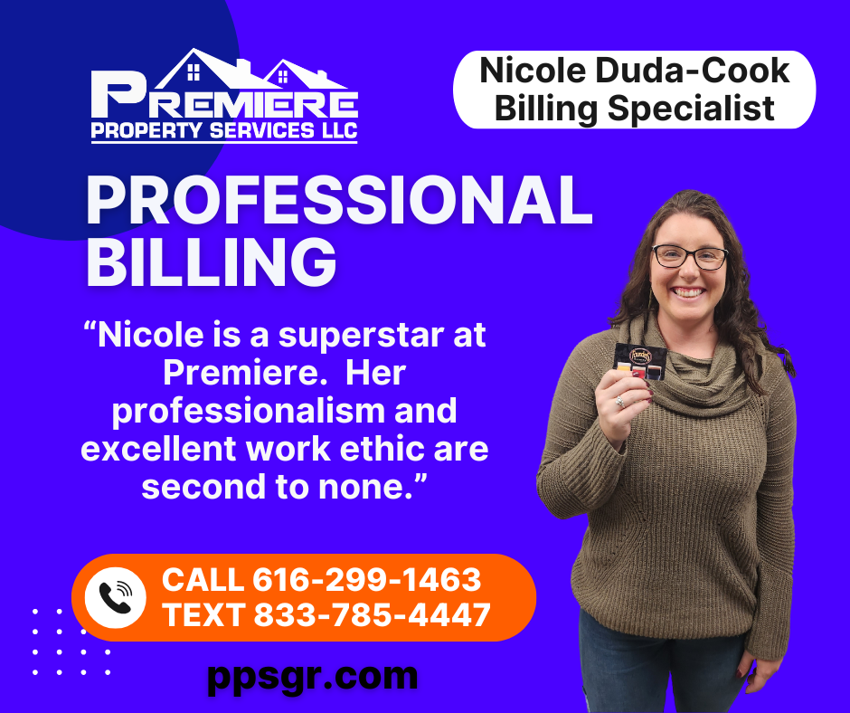 Nicole Duda-Cook: Excellence in Billing at Premiere Property Services