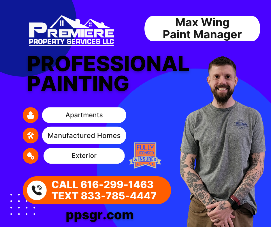 Professional Painting for Your Property led by Max Wing