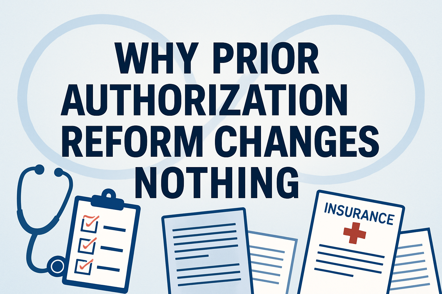 Why Prior Authorization Reform Changes Nothing