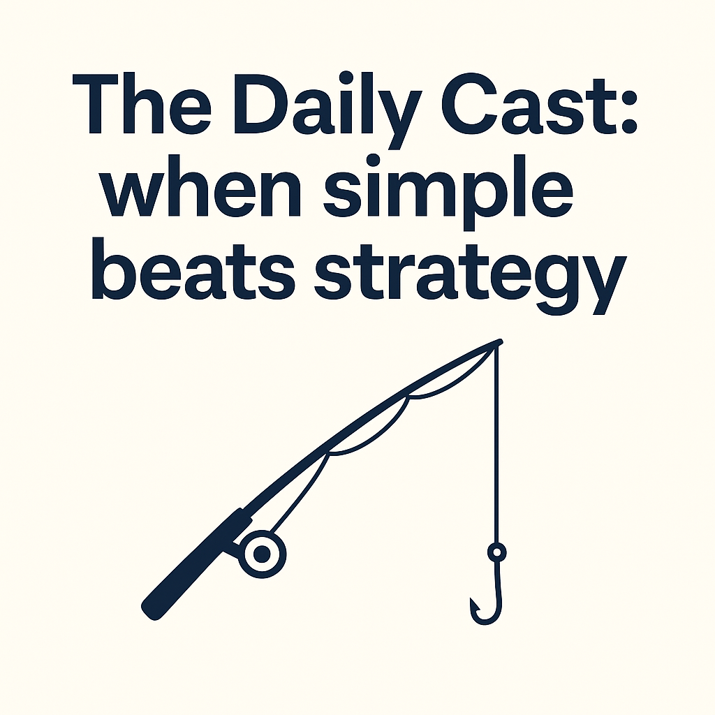 Why One Daily Action Beats Perfect Strategy
