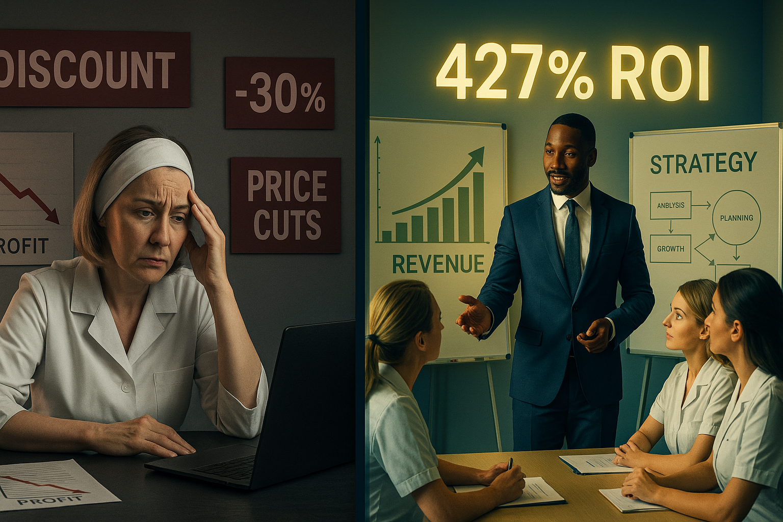 Why Every Med Spa Owner Thinks Free Treatments Kill Profit (And Why They're Dead Wrong)