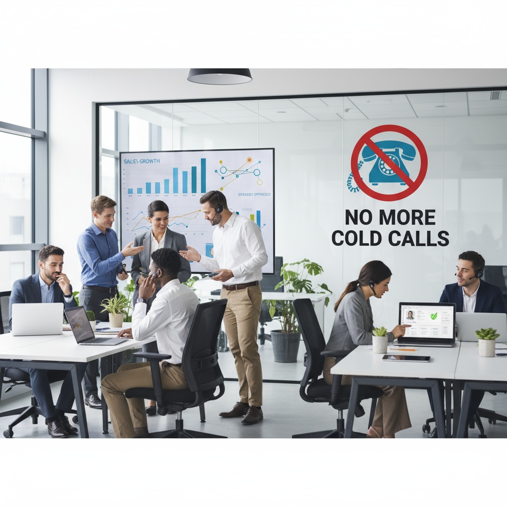 Your Sales Team Shouldn't Be Making Cold Calls