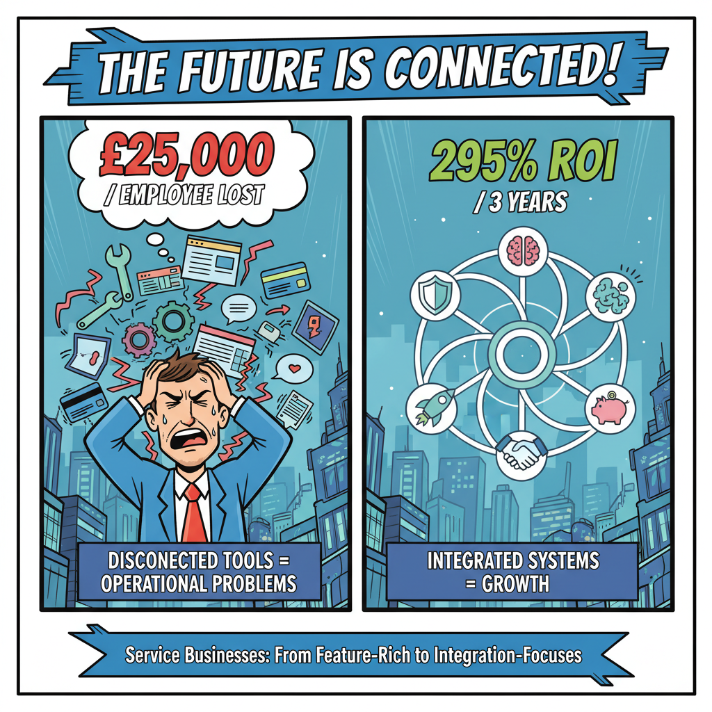 The Silent Revolution: Why Service Businesses Are Choosing Integration Over Innovation