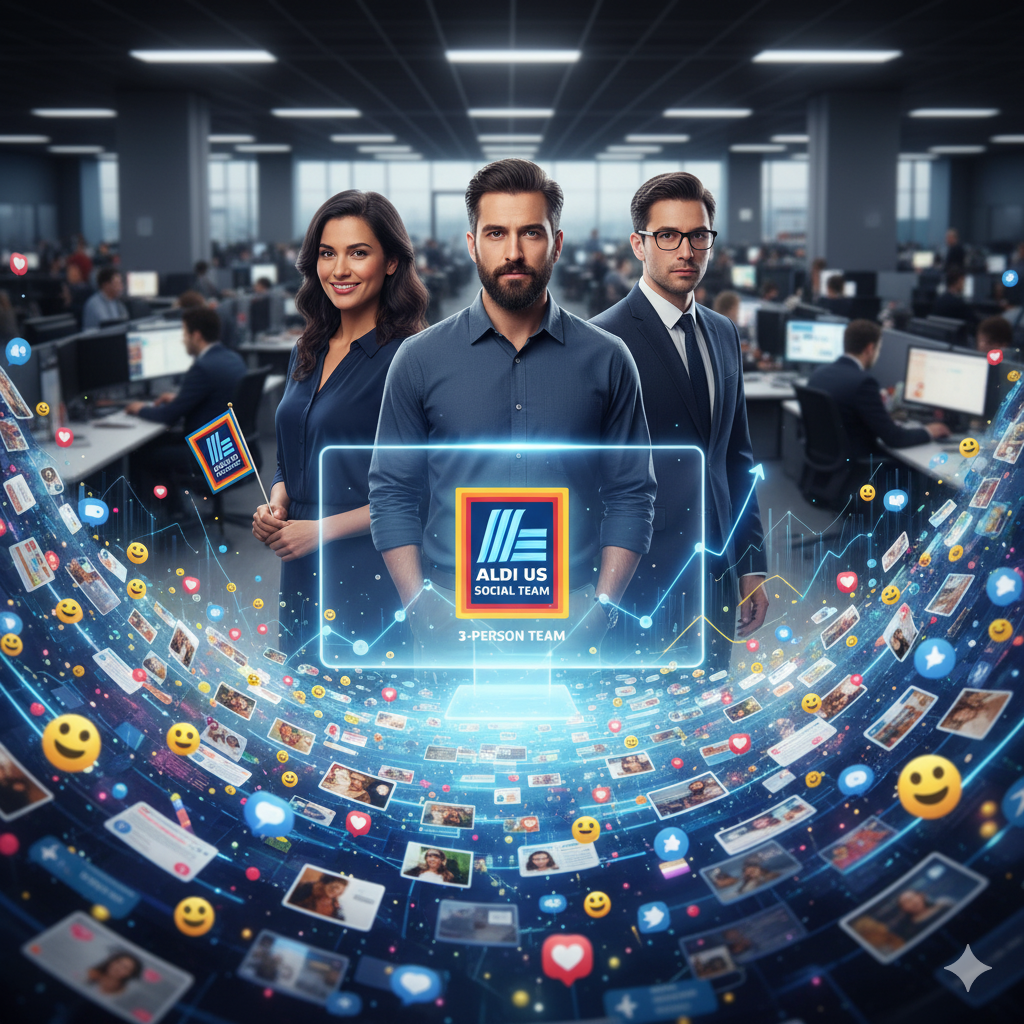 Three People Run Aldi's Entire Social Strategy