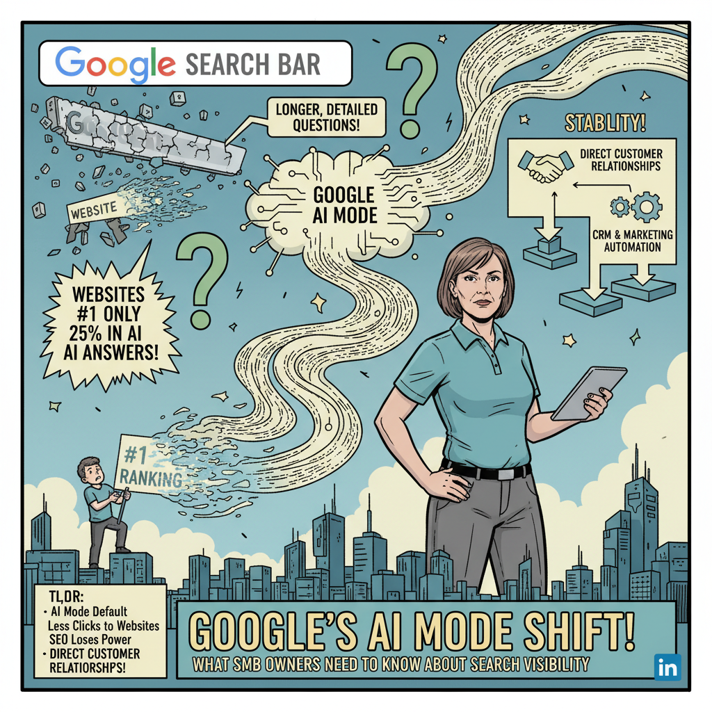 Google's AI Mode Shift: What SMB Owners Need to Know About Search Visibility