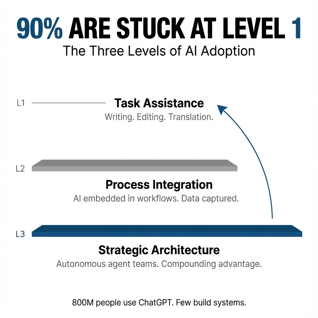90% of Companies Are Wasting ChatGPT (Here's What the Data Actually Shows)