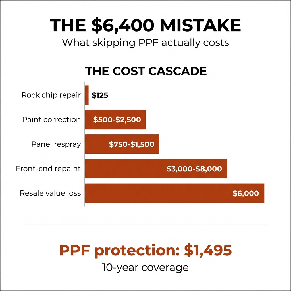 The $8,000 Question: What Paint Protection Film Actually Costs You NOT to Have