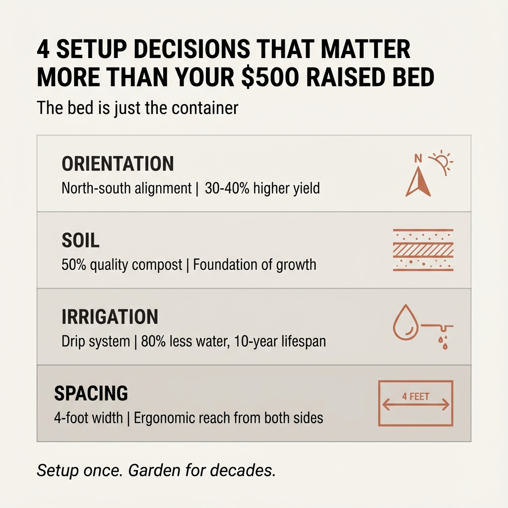 The Raised Bed Setup Guide No One Talks About (But Everyone Should)