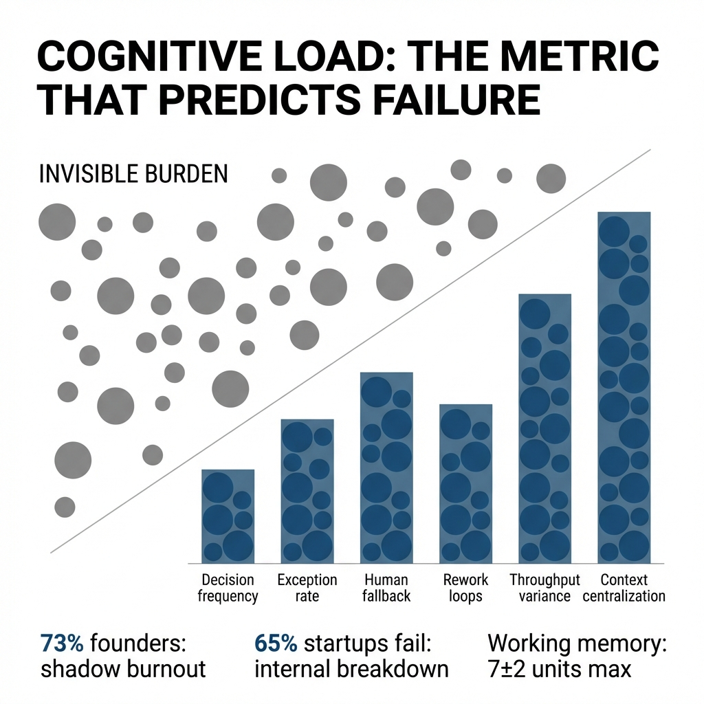 Cognitive Load Isn't a Feeling—It's a Measurable Design Variable