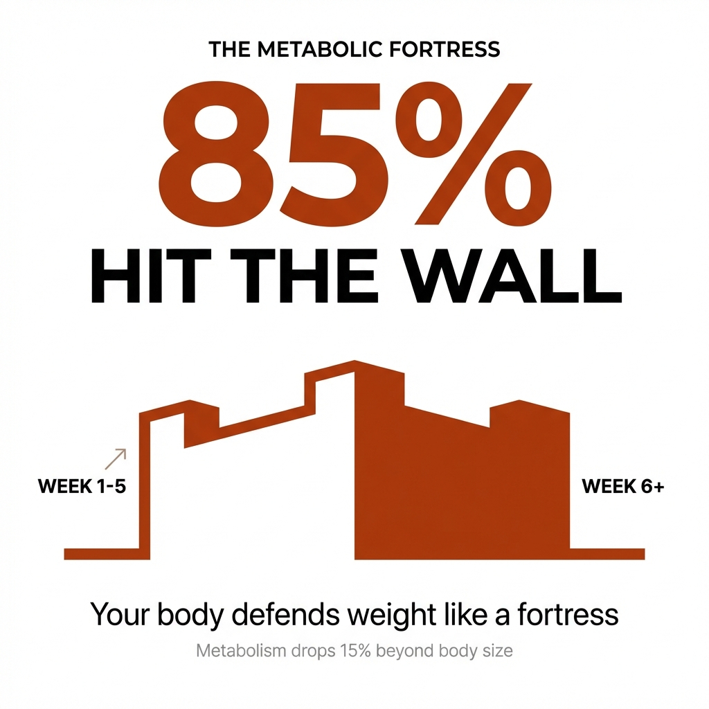 The Plateau Isn't Your Failure—It's Your Biology Fighting Back