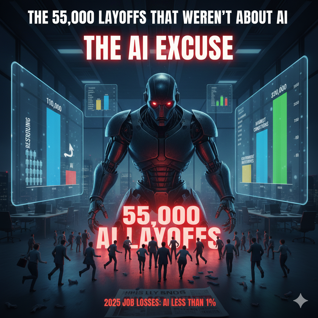 The 55,000 Layoffs That Weren't About AI