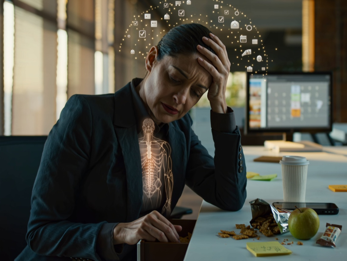 Why You Can't Stop Stress Eating After 3pm (And What Actually Works)