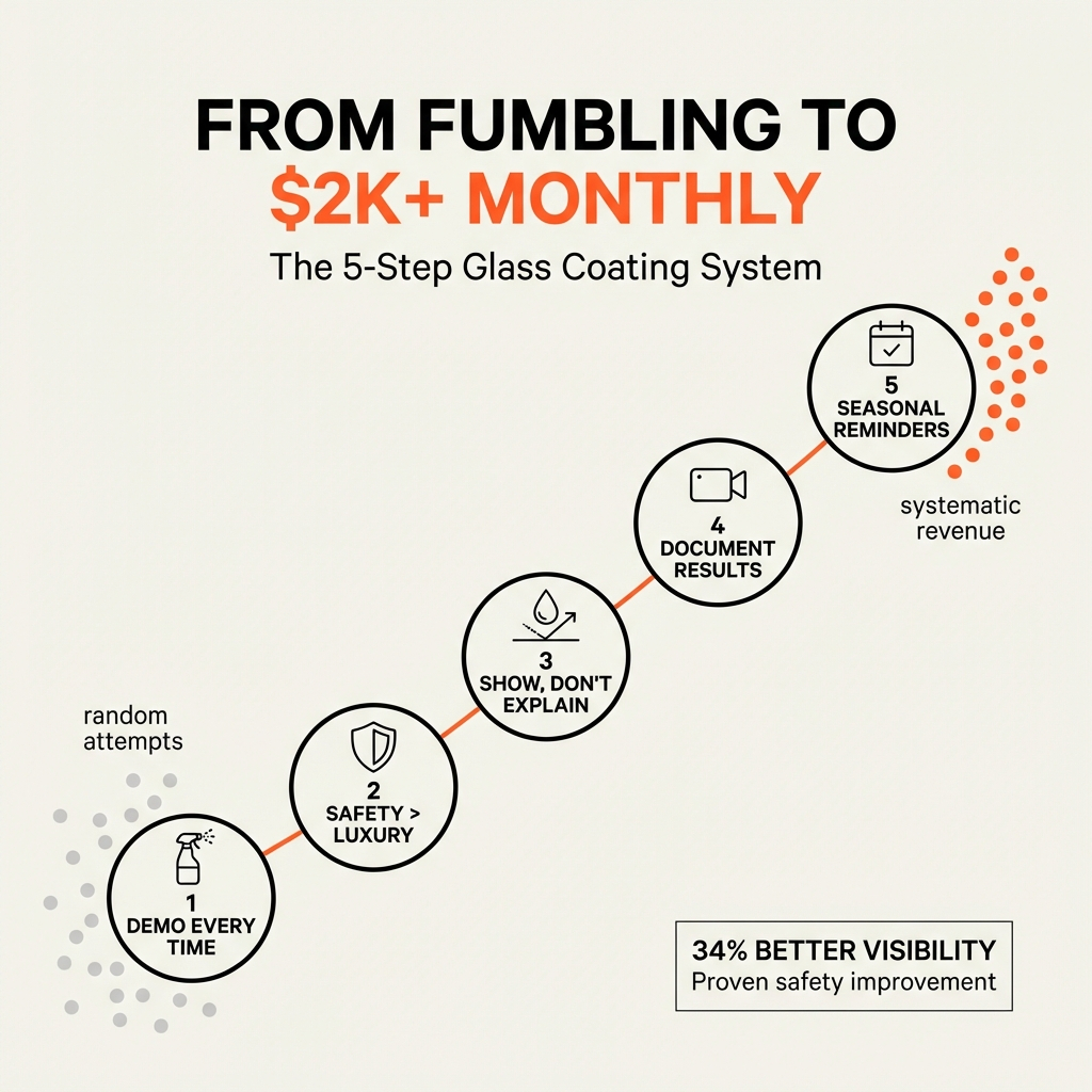 How to Sell Glass Coating Without Sounding Like a Salesperson