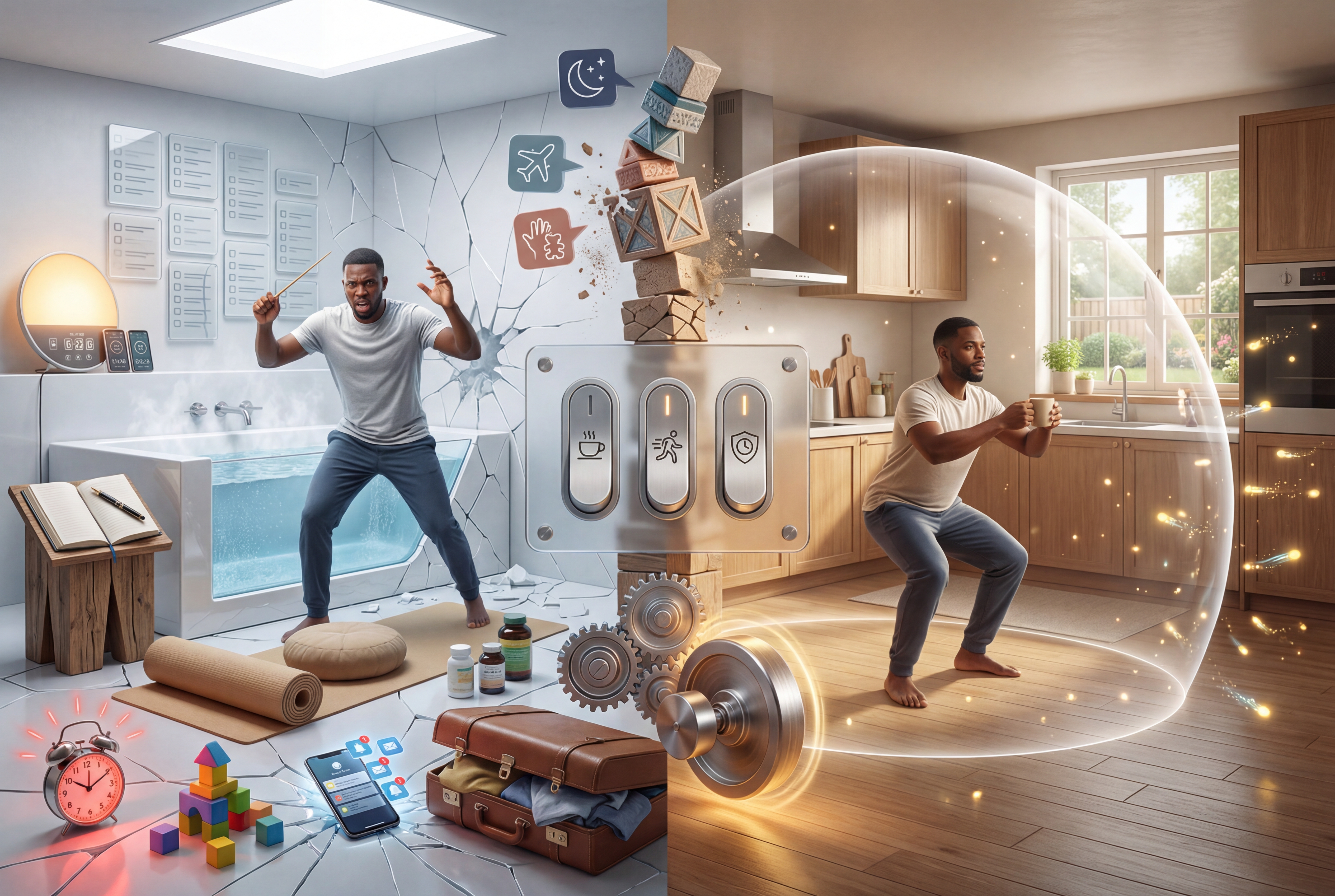 Behind the Scenes of My Actual Morning: No Cold Plunge, No 17-Step Ritual