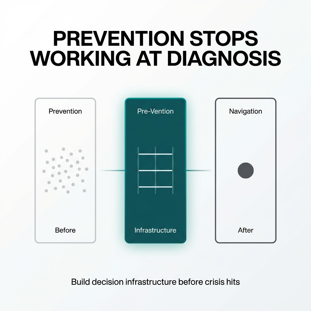 Why Prevention Fails When You Need It Most