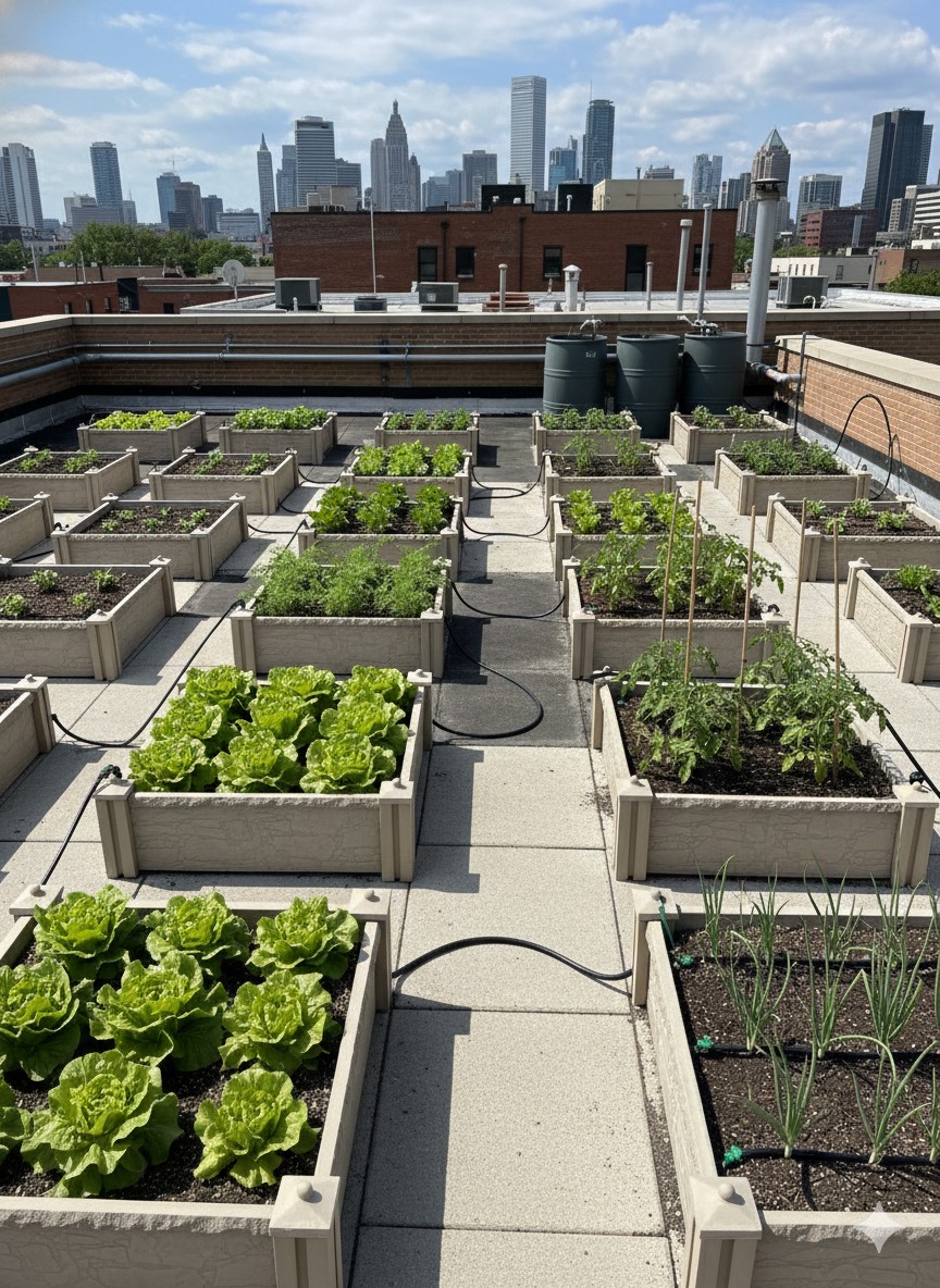 The Case for Urban Rooftop Farming: Benefits, Opportunities, and How to Make It Work