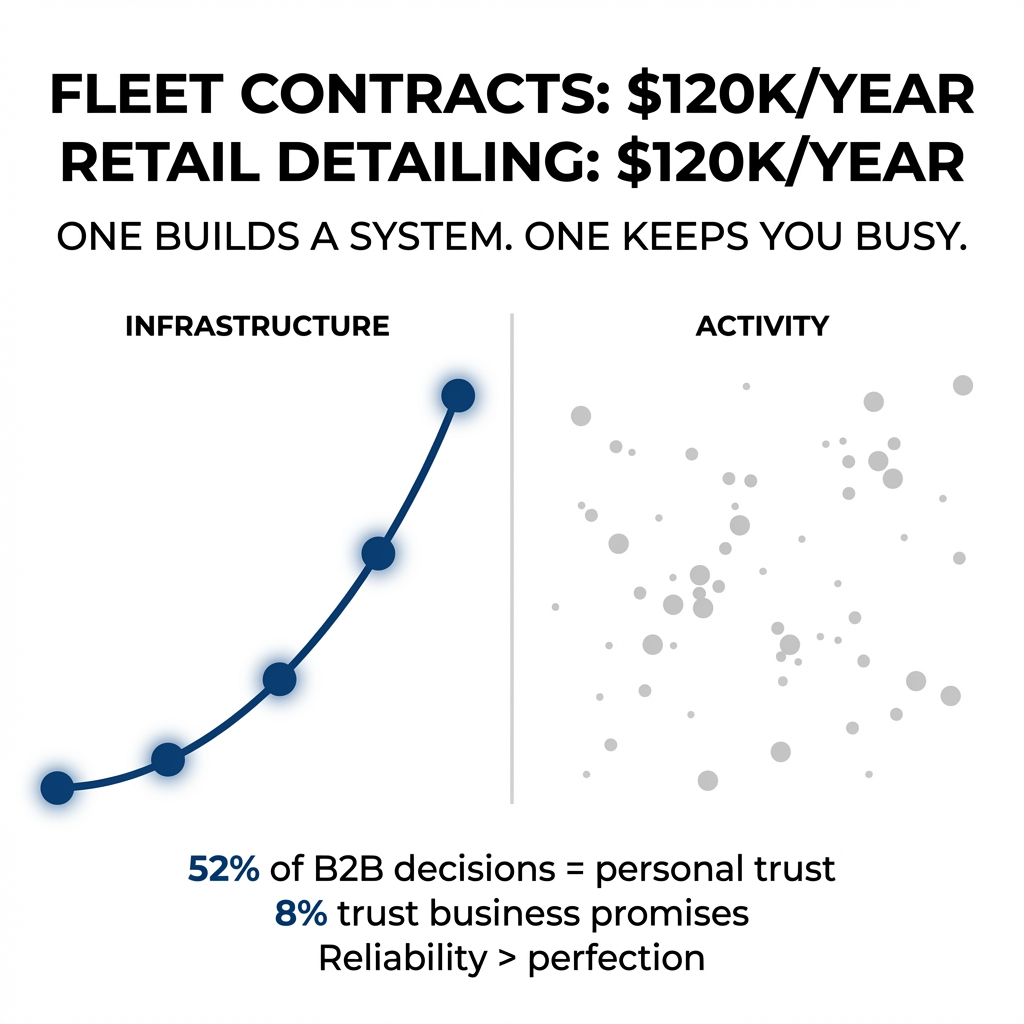 Why Fleet Clients Are the Infrastructure Play Most Detailers Miss