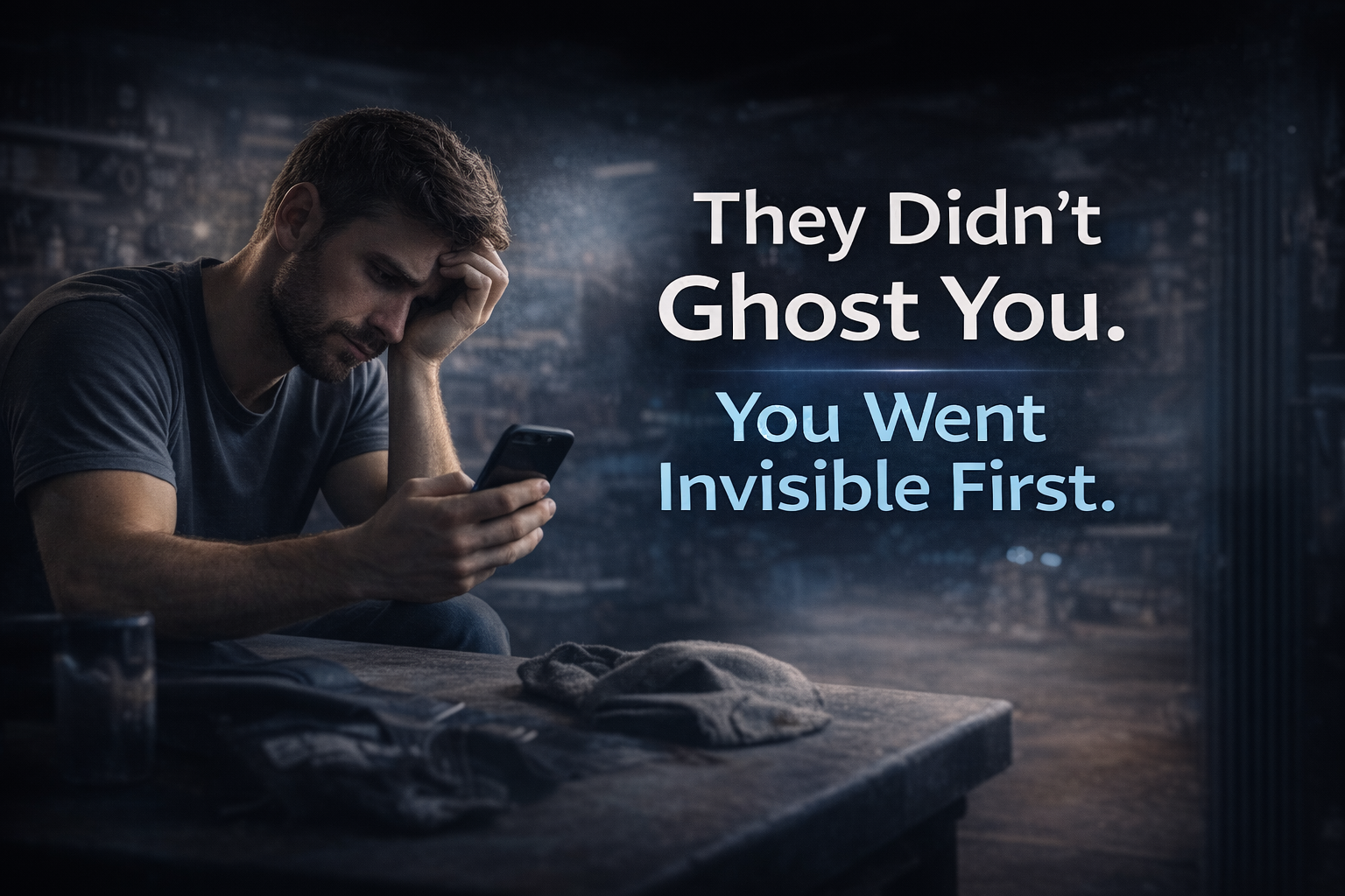 They Didn't Ghost You. You Went Invisible.