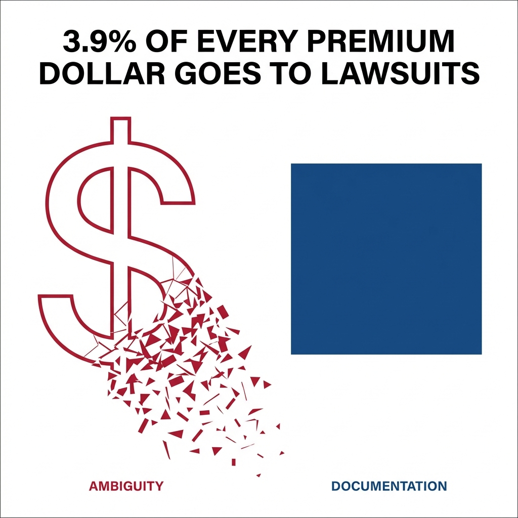 The $8 Billion Question: Why Are Insurance Brokers Still Subsidizing Lawyers Instead of Eliminating Litigation?