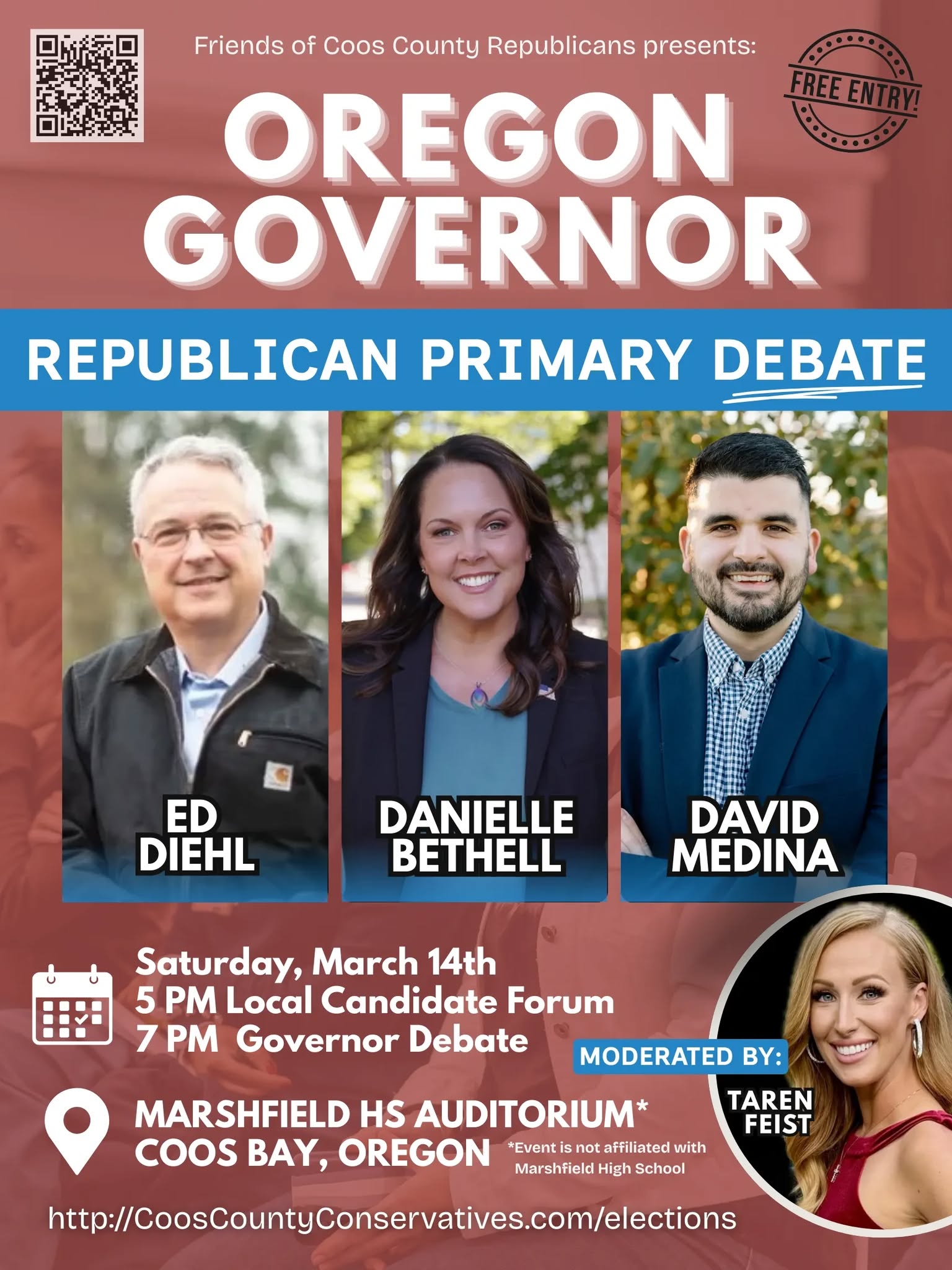 Why Two Republican Candidates Refused to Debate in Conservative Oregon