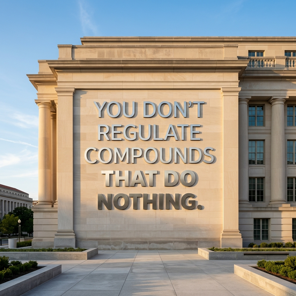 If You Avoided Peptides Because The Government Banned Them, The FDA Just Proved You Should've Started Sooner