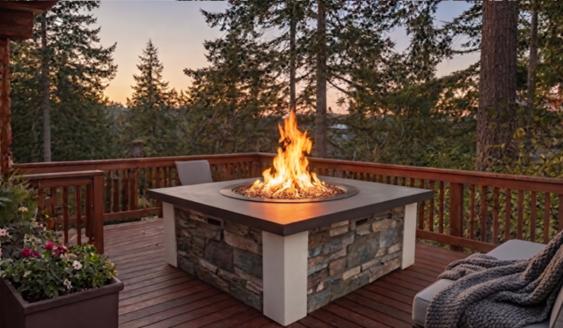 Can You Put a Fire Pit Table on a Wood Deck? What Three Years of GFRC Testing Taught Me