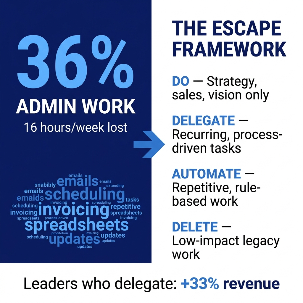 How to Stop Spending Your Day on Admin Tasks and Build Your Business