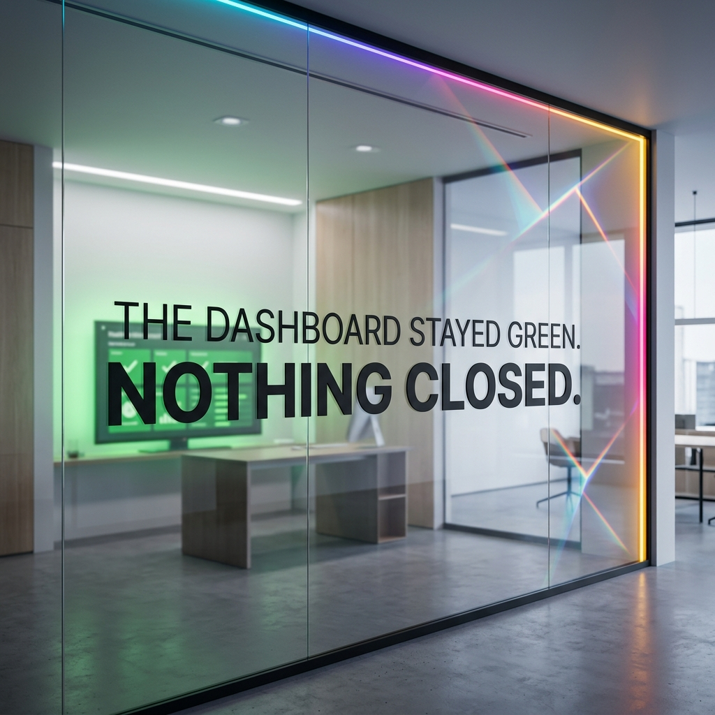 Your CRM Is Green and Three Deals Are Already Dead