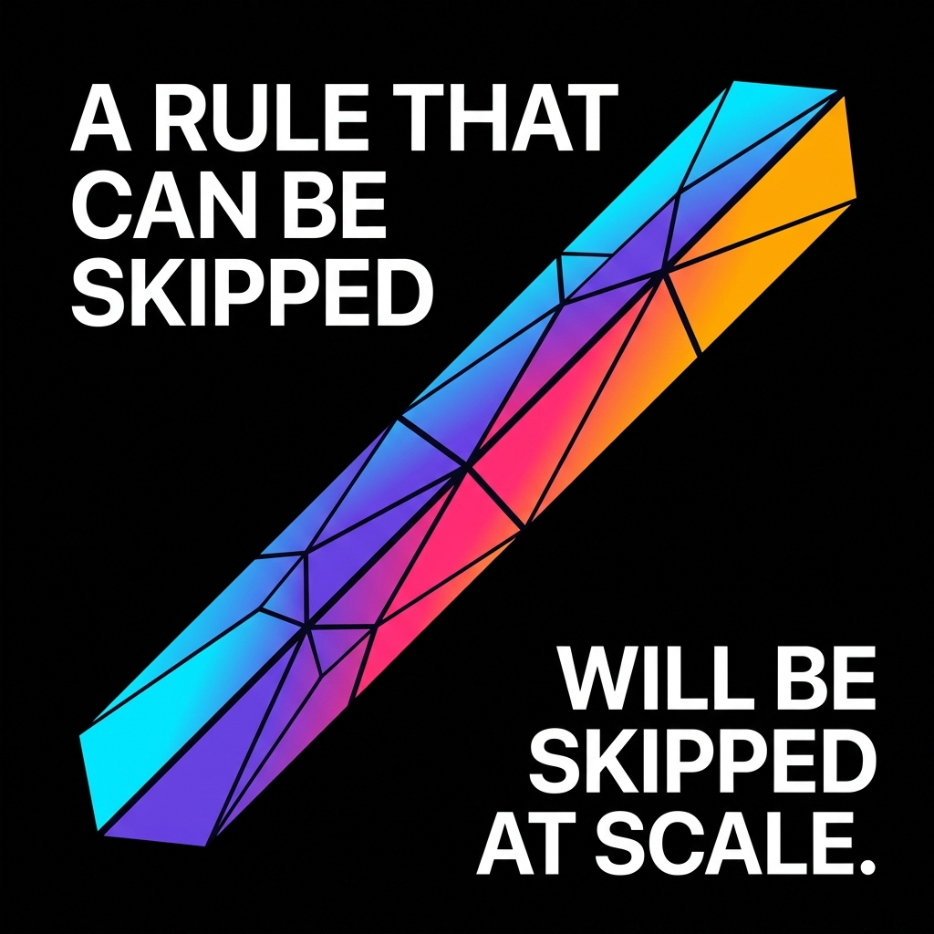 The Handoff Is Not a Process Problem. It Is an Architecture Problem.
