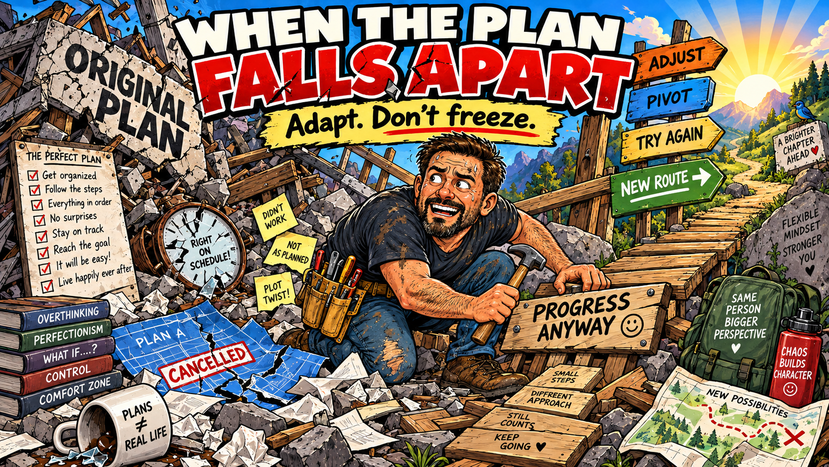 How to Adapt to Change When the Plan Falls Apart