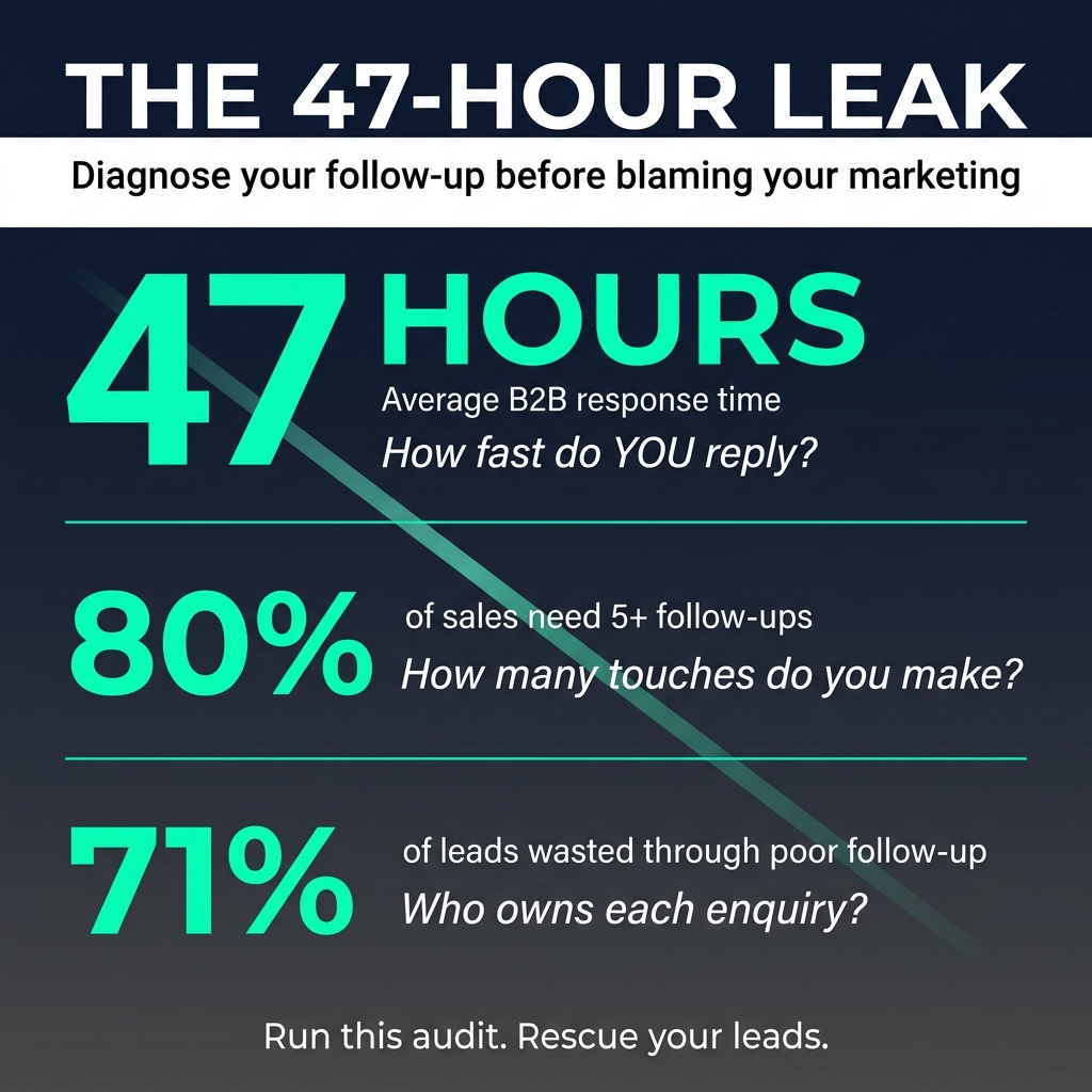 Before You Touch the Campaign, Diagnose the Follow-Up